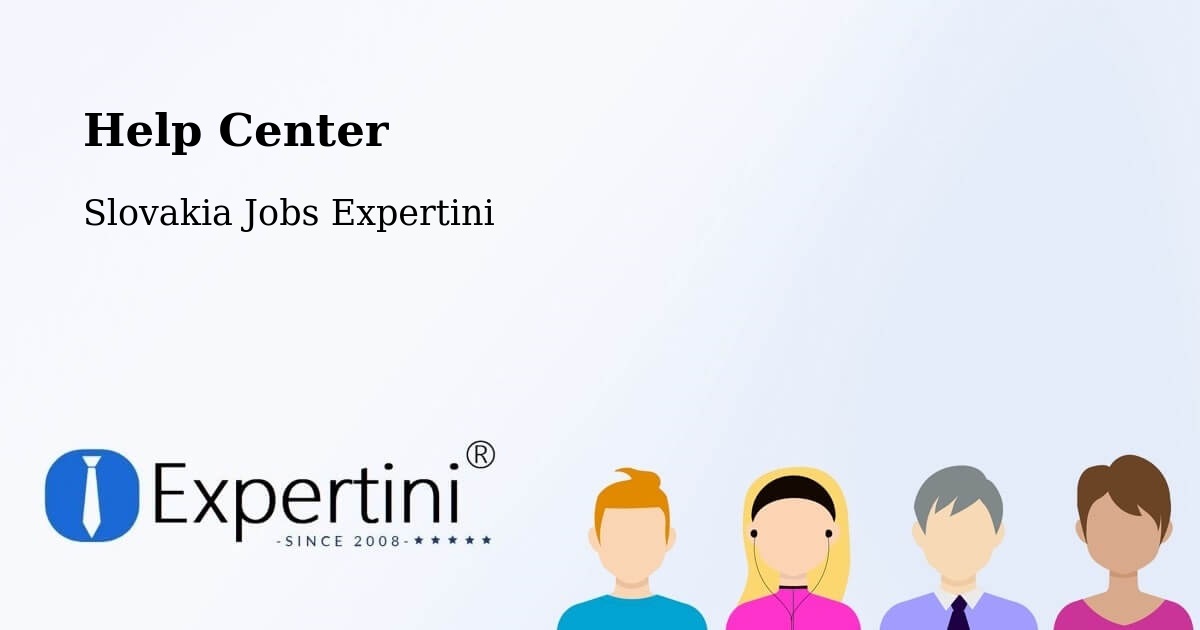 Help Center – Lipany - Slovakia Jobs Expertini