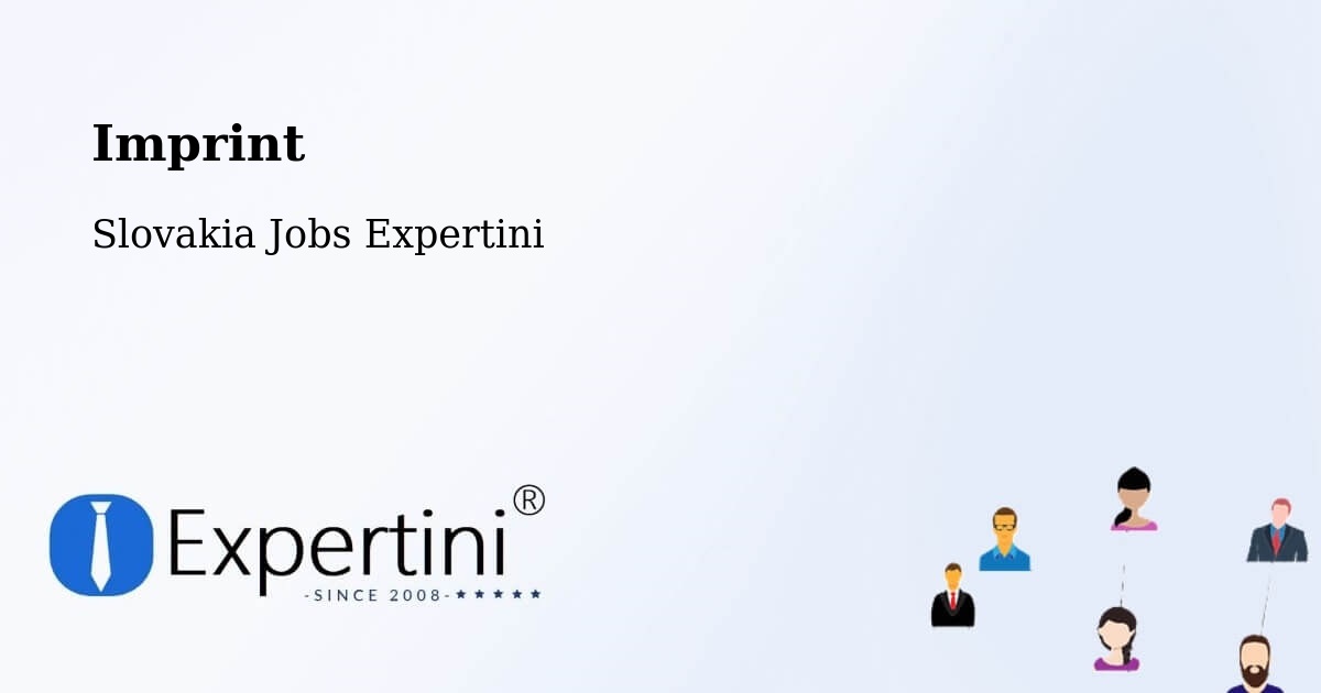 Imprint – Lipany - Slovakia Jobs Expertini